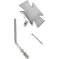 Drag Specialties Maltese Mirror - Round Stem | 60-6009-SC4