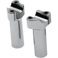 Drag Specialties Chrome 4-1/2" Buffalo Risers | 290111