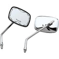 Emgo Die-Cast Mirror - Scrolled - Left | 20-21773