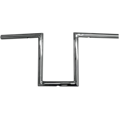 LA Choppers Chrome 10" Narrow Z Handlebar | LA-7380-10