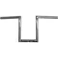 LA Choppers Chrome 10" Narrow Z Handlebar | LA-7380-10