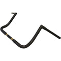 LA Choppers Flat Black 12" Twin Peaks Bagger Handlebar | LA-7361-12M
