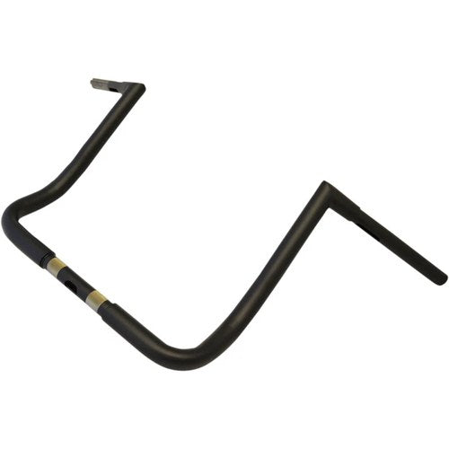 LA Choppers Flat Black 14" Twin Peaks Bagger Handlebar | LA-7361-14M