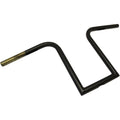 LA Choppers Flat Black 12" Bourbon Ape Hanger Handlebar | LA-7381-12M