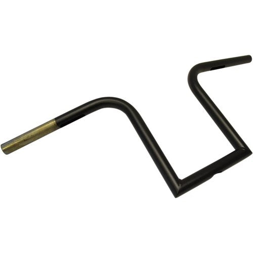 LA Choppers Flat Black 10" Bourbon Ape Hanger Handlebar | LA-7381-10M