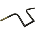 LA Choppers Flat Black 10" Bourbon Ape Hanger Handlebar | LA-7381-10M