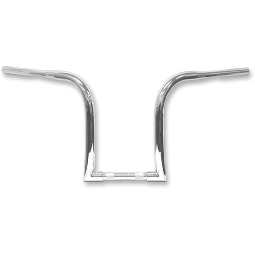 LA Choppers Chrome 1-1/4" Ape Hanger Handlebar w/ 12" Rise | LA-7341-12