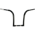 LA Choppers Black 1-1/4" Ape Hanger Handlebar w/ 12" Rise | LA-7341-12B