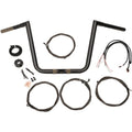LA Choppers Black 10" '17 Fltr Handlebar and Cable Kit | LA-7312KT1-61B