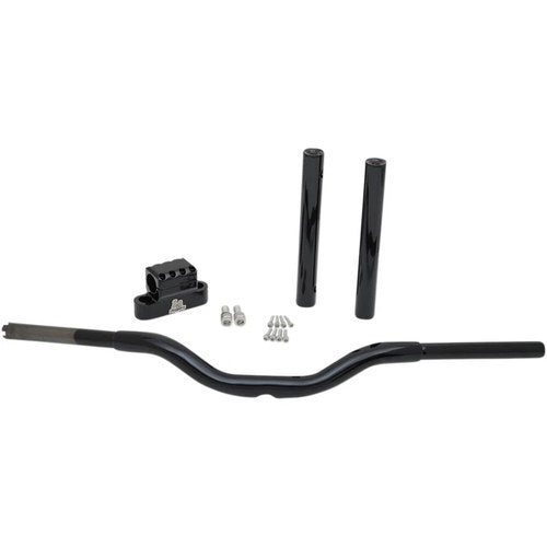 LA Choppers Black 14" Kage Fighter Handlebar | LA-7335-10B