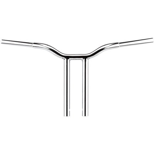 LA Choppers Chrome 10" One Piece Kage Fighter Handlebar | LA-7337-10