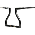 LA Choppers Black 14" Thresher Handlebar | LA-7317-14B