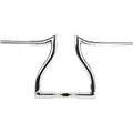 LA Choppers Chrome 12" Hammerhead Handlebar for FLT/H | LA-7316-12