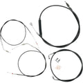 LA Choppers Standard Vinyl Braided Handlebar Cable/Brake Line Kit LA-8310KT-19B