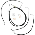 LA Choppers Standard Vinyl Braided Handlebar Cable/Brake Line Kit LA-8010KT-19B