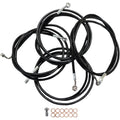 LA Choppers Standard Vinyl Braided Handlebar Cable/Brake Line Kit LA-8052KT-16B