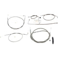 LA Choppers Standard Braided Handlebar Cable/Brake Line Kit | LA-8151KT-13