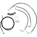 LA Choppers Black 16" Cable Kit for '17+ FL w/o ABS | LA-8055KT-16B