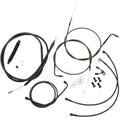 LA Choppers Midnight 15" - 17" Cable Kit for '15 Fxsb | LA-8122KT-16M