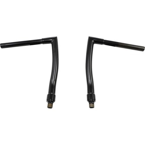 Todd's Cycle Black 1-1/4" Fxs Strip Handlebar w/12" Rise | 0601-2762