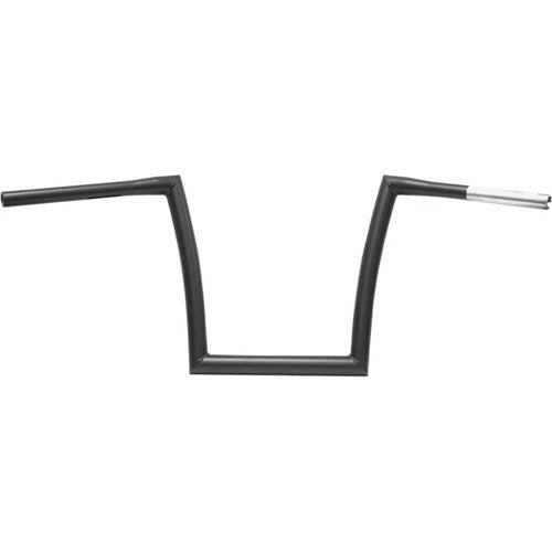 Todd's Cycle Flat Black 1-1/4" Fat Bobber Strip Handlebar w/12" Rise | 0601-2807