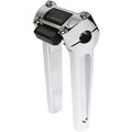 Thrashin Supply Co Chrome 8" Straight Handlebar Riser w/Gauge Cut Out TSC-8025-3