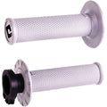 Odi White Lock-On No-Waffle Grips | H36NWSW