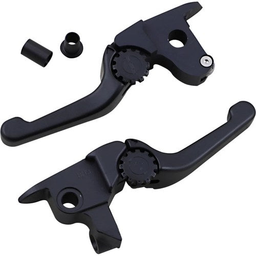 Powerstands Racing Black Anthem Shorty Lever Set | 12-01654-22