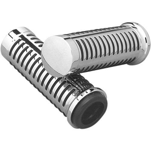 Parts Unlimited 7/8" Chrome Grips | BWC-G1-BC3
