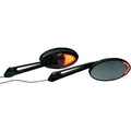 Rivco Products Universal LED Lighted Mirrors - Black | Mirledbk