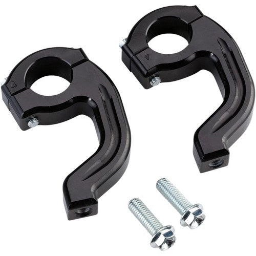 Moose Racing Black Pro Taper Contour Handguard Clamp | 50-214B