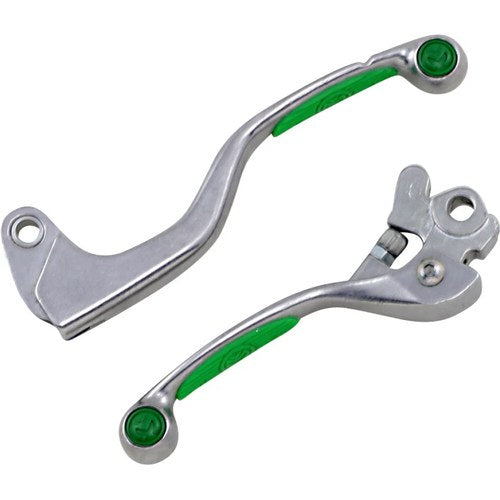 Moose Racing Green Competition Lever Set for KX125/250 | 1SGWF39