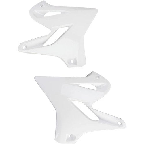 Acerbis Radiator Shrouds - YZ125/250 - White | 2402980002