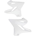 Acerbis Radiator Shrouds - YZ125/250 - White | 2402980002