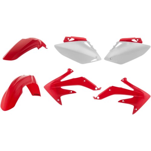 Acerbis Standard Replacement Plastic Body Kit - '07 OE Red/White | 2082050354