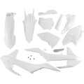 Acerbis Full Replacement Plastic Kit with Airbox Covers - White | 2421060002