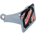 Accutronix Side Mount License Plate Assembly - Chrome | LPF106HV-C