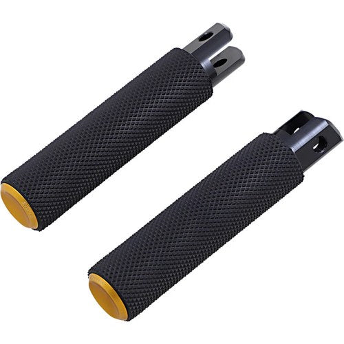Arlen Ness Knurled Peg - Gold - Fxdr | 07-952