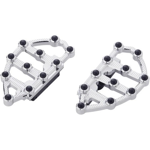 Arlen Ness MX Passenger Boards - Chrome | 06-895