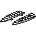 Arlen Ness MX Driver Floorboards - Black | 410-007