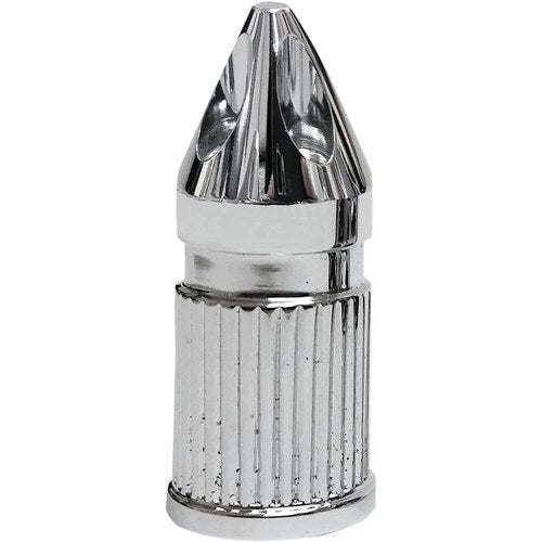 Avon Grips Valve Caps - Spike - Chrome | SVC-308-CH-SPK