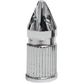 Avon Grips Valve Caps - Spike - Chrome | SVC-308-CH-SPK