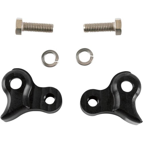 Burly Brand Rear Lowering Kit - Black - Lowers 1" - '02-'08 FL | B28-42007