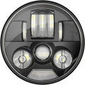 Custom Dynamics 7" Probeam LED Headlamp - Indian - Black | PB-7-IND-B