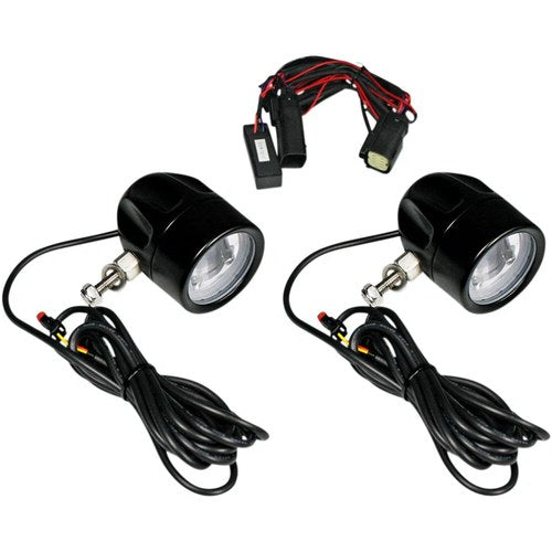 Custom Dynamics LED Fog Light - SS8 - Black | PB-FOG-SS8-B