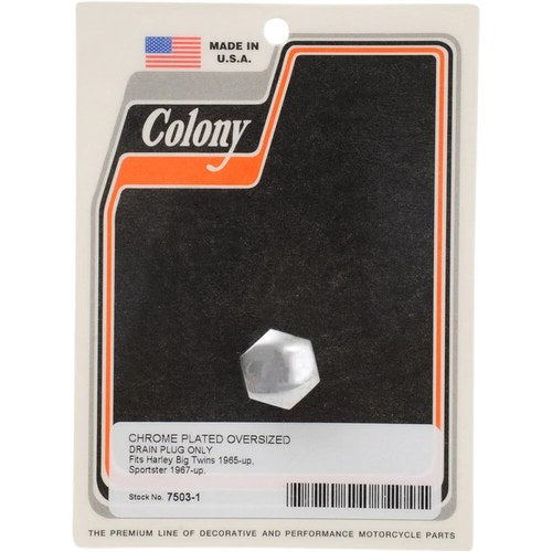 Colony Oversize Chrome Drain Plug | 7503-1