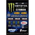 D'Cor Visuals Decal Sheet - Star Yamaha Monster | 40-50-117