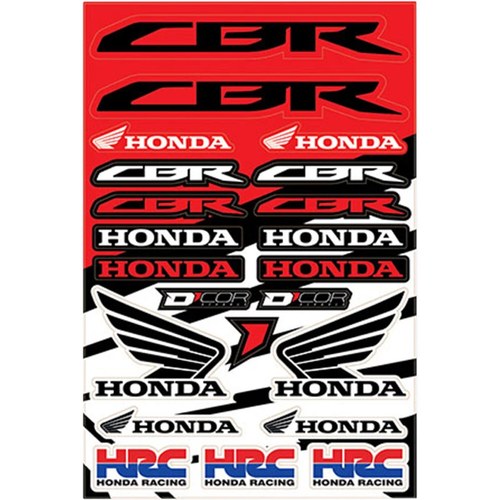 D'Cor Visuals Decal Sheet - Honda Street | 40-10-102