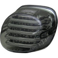 Custom Dynamics Taillight w/License Plate Illumination Window Smoke PB-TL-LPW-S