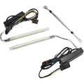 Custom Dynamics Fairing Vent Trim - White/Amber Turn Signals | CDVENT-TF-AWKIT